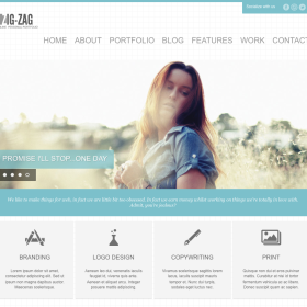 ZigZag Responsive Template
