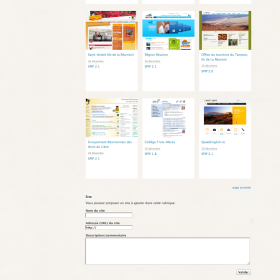 Annuaire de sites internet