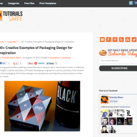 30+ Creative Examples of Packaging Design for Inspiration